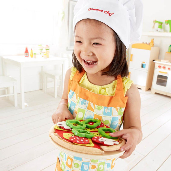 ხის სათამაშო პიცა – Hape, 2 image