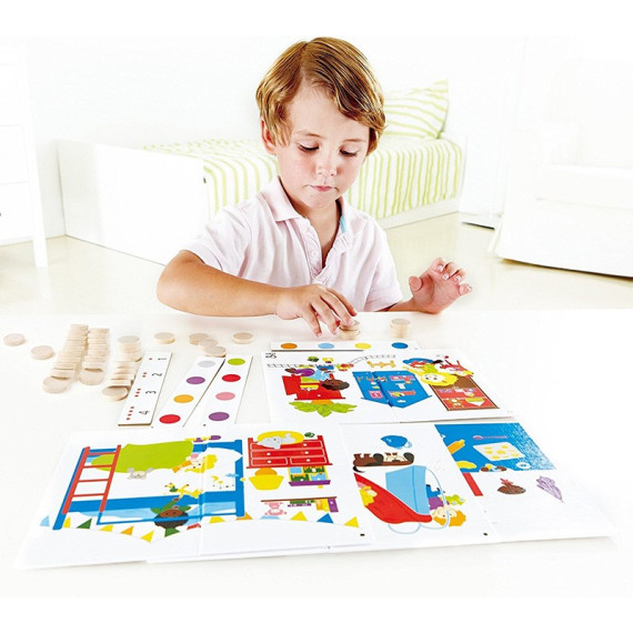 სათამაშო დათვალე ფერები – Hape, 2 image