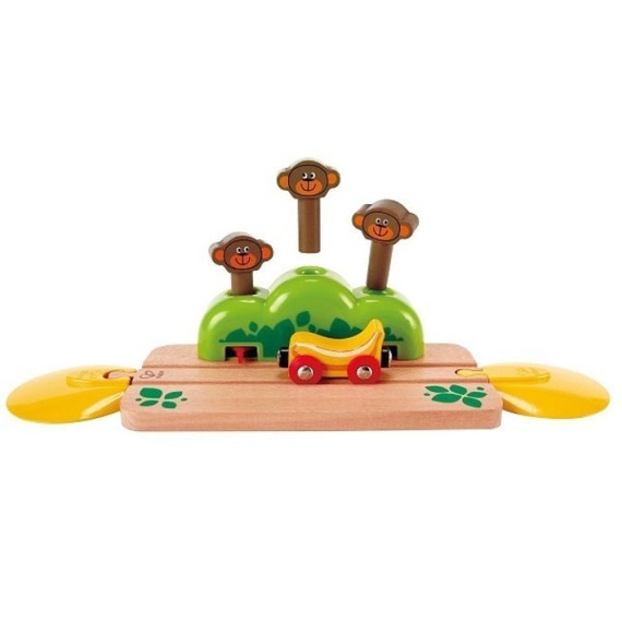 ხის სათამაშო ავტოდრომი – Hape, 3 image