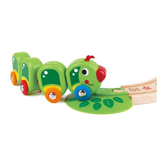 სათამაშო მუხლუხო მატარებელი – Hape, 2 image