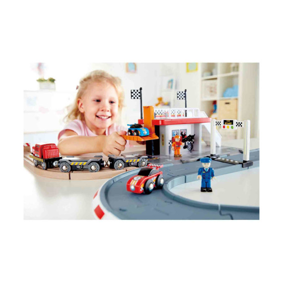 სათამაშო ავტოდრომი – Hape, 2 image