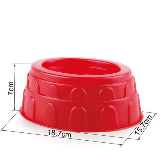 სათამაშო ქვიშის კოლიზეუმის ასაშენებელი ფორმა -  Hape, 3 image