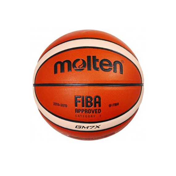 კალათბურთის ბურთი MOLTEN BGM7X FIBA ვარჯიშისთვის, ხელოვნური ტყავი