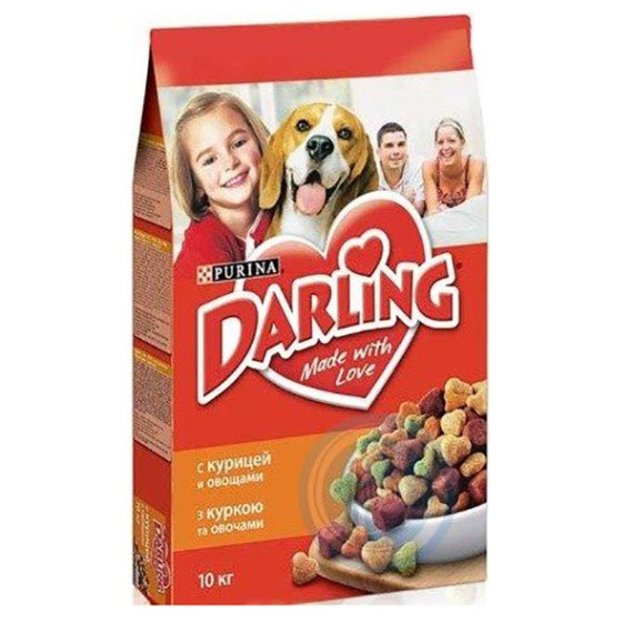 დარლინგი ძაღლის ქათმით და ბოსტნეულით 10კგ, 2 image