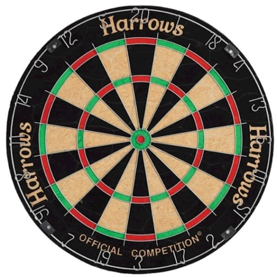 დარტსის დაფა HARROWS OFFICIAL COMPETITION BRISTLE EA326 RoundWire