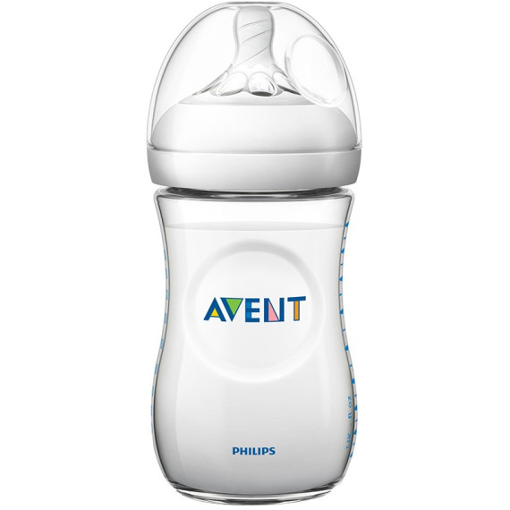 ბოთლი ახალშობილის, "Avent" "Natural", 260მლ, 1+ თვიდან