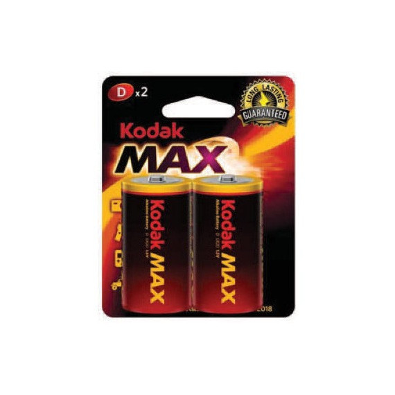 ელემენტი Max 2 pcs blister, Alkaline D (R20) - Kodak