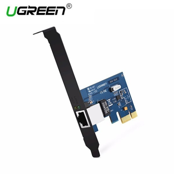ქსელის ადაპტერი - UGREEN US230 (30771) Gigabit 10/100/1000Mbps PCI Express Network Adapter