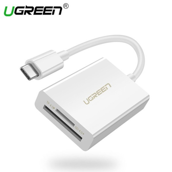 ბარათის წამკითხველი - UGREEN US235 (40864) USB Type-C SD/TF Card Reader (4.0)