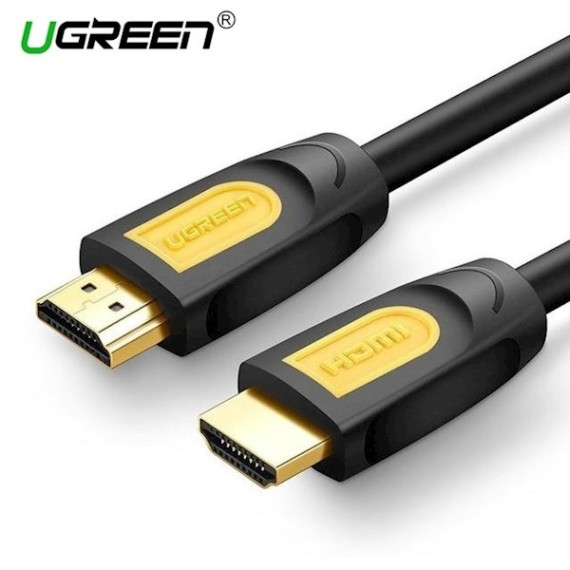 HDMI კაბელი - UGREEN HD101 (11106) HDMI to HDMI Cable 15M (Yellow/Black)