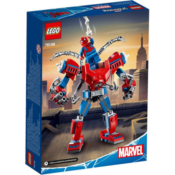 LEGO SUPER HEROES-მექამიკური ადამიანი ობობა