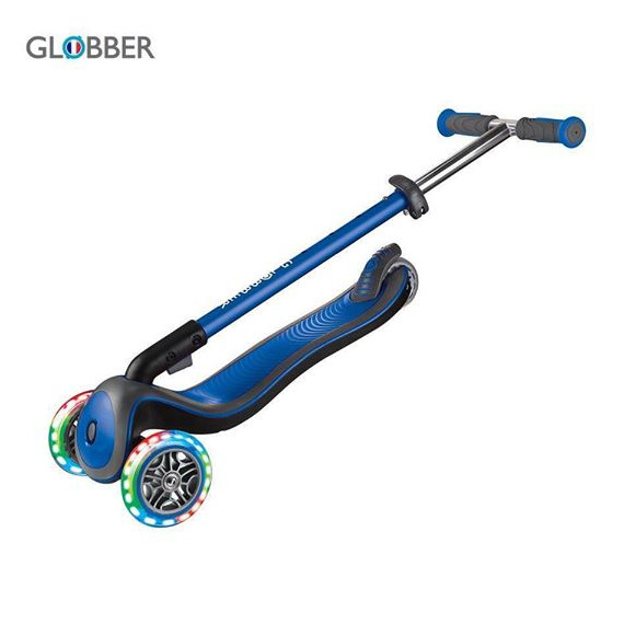 სკუტერი – SCOOTER.GLB.ELITE DELUXE LIGHTS NAVY BLUE 444-400, 4 image