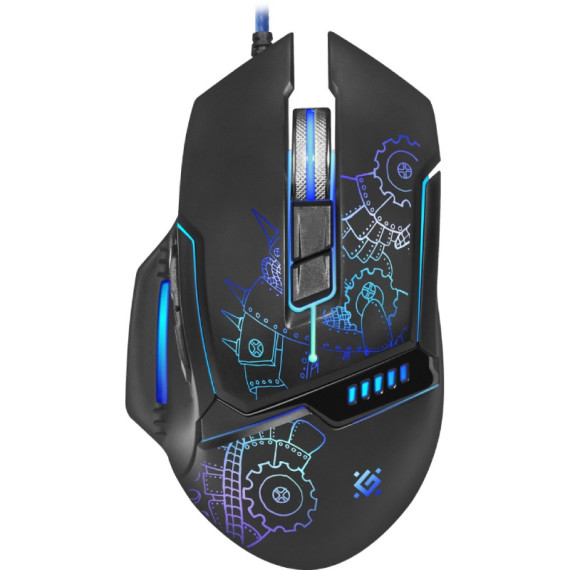 Defender- მაუსი Kill'em All GM-480L Wired gaming mouse, 3200DPI,Light