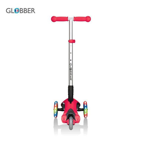 სკუტერი – SCOOTER.GLB.PRIMO FOLDABLE LIGHTS NEW RED 432-102, 3 image