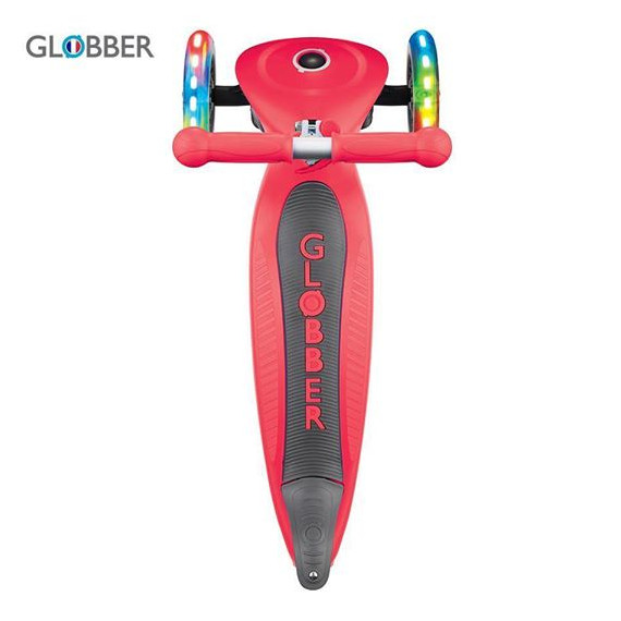 სკუტერი – SCOOTER.GLB.PRIMO FOLDABLE LIGHTS NEW RED 432-102, 5 image