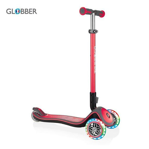 სკუტერი – SCOOTER.GLB.ELITE DELUXE LIGHTS NEW RED 444-402