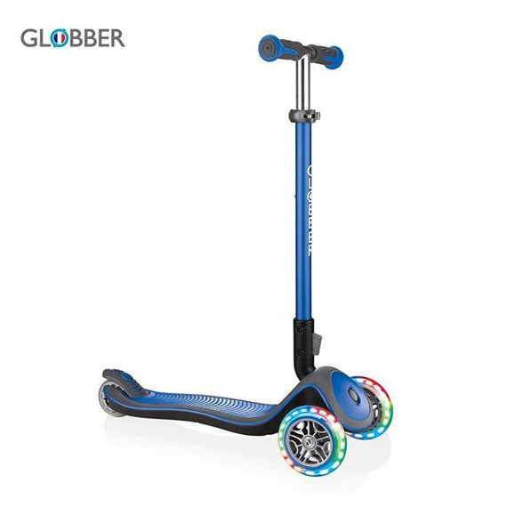 სკუტერი – SCOOTER.GLB.ELITE DELUXE LIGHTS NAVY BLUE 444-400