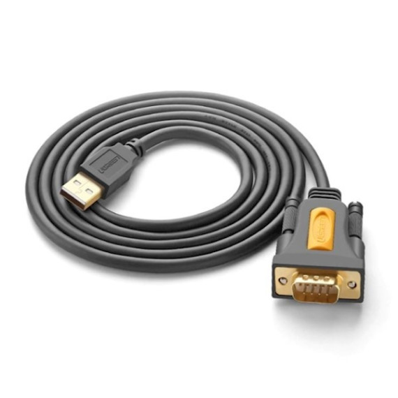 ადაპტერი - UGREEN CR104 (20222) USB to DB9 RS232 Adapter Cable 2m, 6 image
