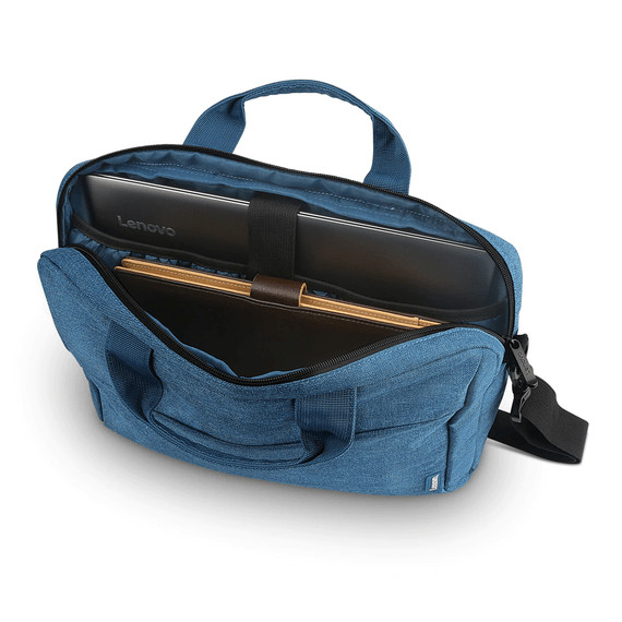 ნოუთბუქის ჩანთა - Lenovo 15.6'' Casual Toploader T210 Blue, 2 image ნოუთბუქის ჩანთა - Lenovo 15.6'' Casual Toploader T210 Blue, 2 image