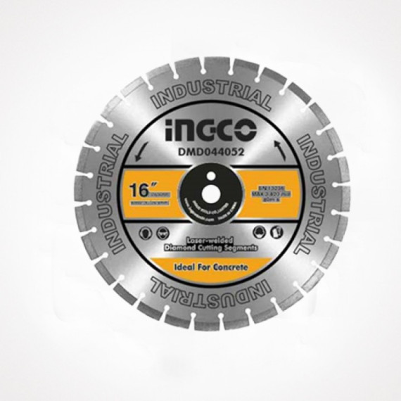 ბეტონის საჭრელი დისკი ალმასის პირით 405mm(16")X25.4mm  (DMD044052)