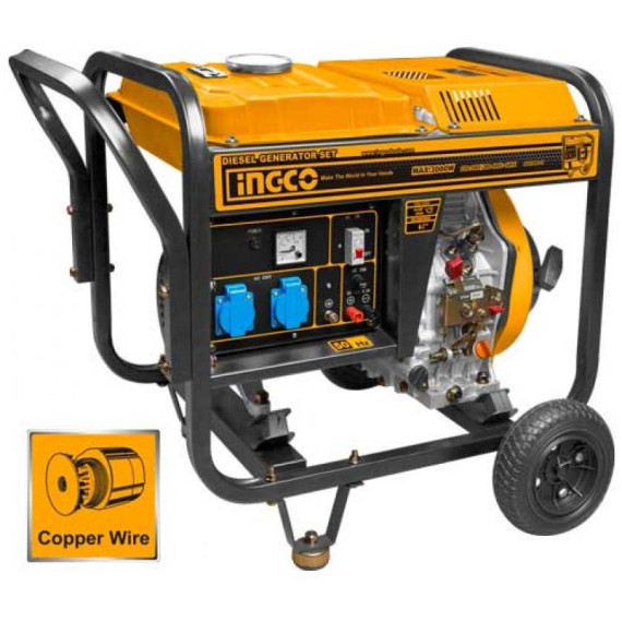 ელექტრო გენერატორი დიზელის ძრავზე (GDE30001)