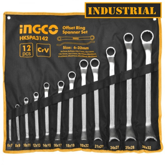 ქანჩის გასაღები ნაკრებში (HKSPA3142)