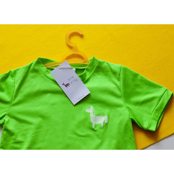 მაისური ''პონი'' ფოსფორისფერი, ასაკი: 13-14 წელი, 2 image