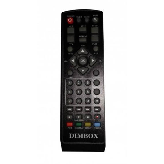 TV მიმღები - DIMBOX NC-100T2 DVB-T2 DIM BOX USB HDMI output black, 4 image