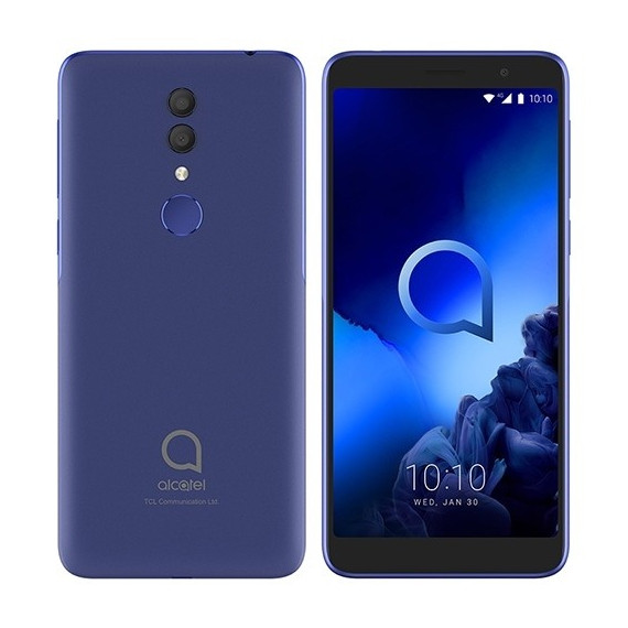 Alcatel მობილური ტელეფონი 1X (2019) Dual sim LTE Pebble Blue (ალკატელი), 2 image