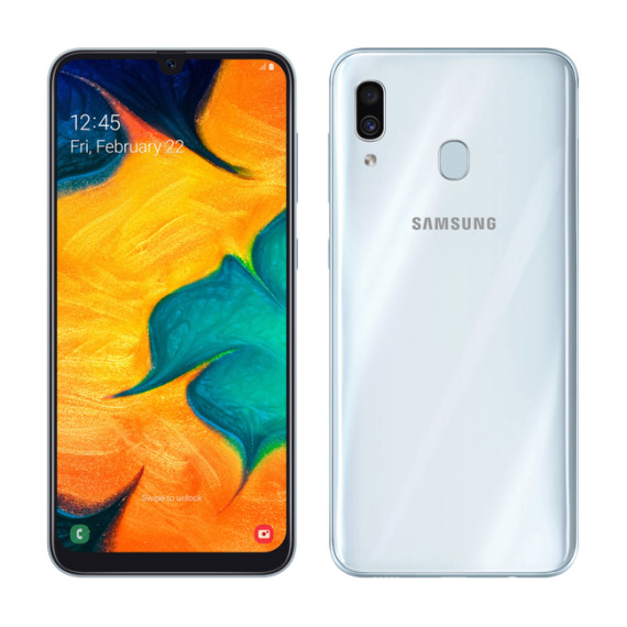 Samsung მობილური ტელეფონი  A305F Galaxy A30  (2019) LTE Duos White (სამსუნგი)