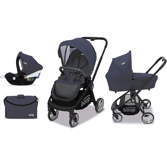 Asalvo  ეტლის კომპლექტი TRIO GENIUS ლურჯი (ასალვო), 4 image