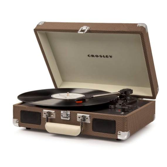 CROSLEY პორტატული ფირსაკრავი Cruiser Deluxe (Tweed)