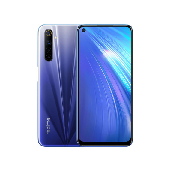 Realme მობილური ტელეფონი 6 (RMX2001) 4GB/128GB Dual sim LTE Blue(რეალმი ...