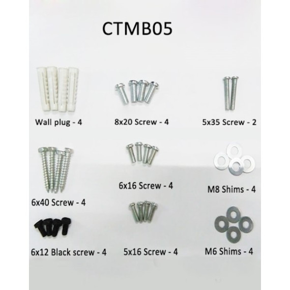 Allscreen Universalტელევიზორის საკიდი CTMB05 (40"-70"), 5 image