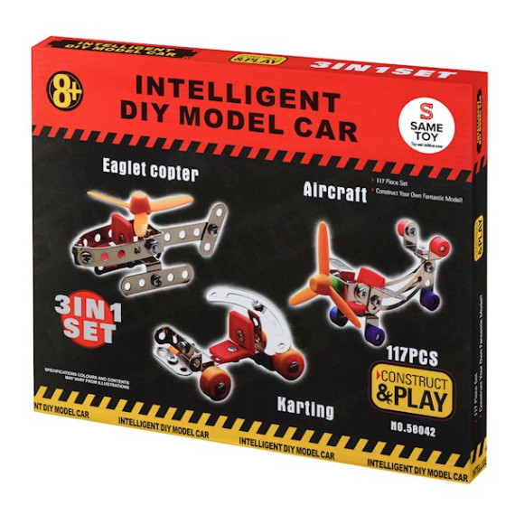 Same Toy - ასაწყობი სათამაშო Same Toy DIY Metel Model 58042Ut (სეიმ თოი)
