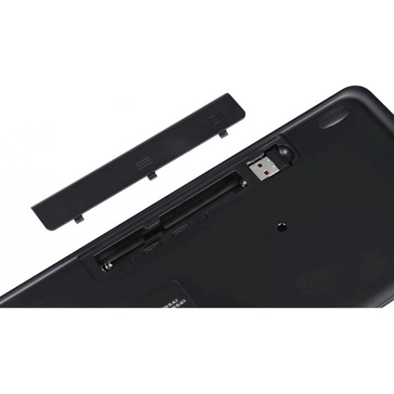 2E კლავიატურა KT100 Wireless Touch Keyboard Black (2ე), 4 image