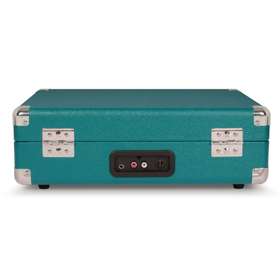 CROSLEY პორტატული ფირსაკრავი Cruiser Deluxe (Teal), 5 image CROSLEY პორტატული ფირსაკრავი Cruiser Deluxe (Teal), 5 image