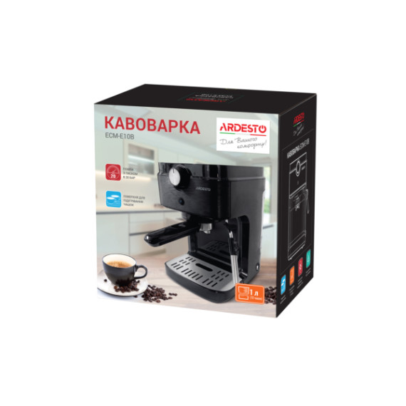 Ardesto ყავის აპარატი ECM-E10B, 7 image