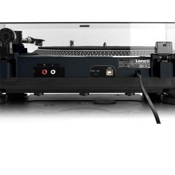 Lenco ფირსაკრავი L-3808  Direct drive ნაცრისფერი (ლენკო), 5 image