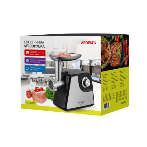 Ardesto ხორცსაკეპი MGL-1790R (არდესტო), 2 image