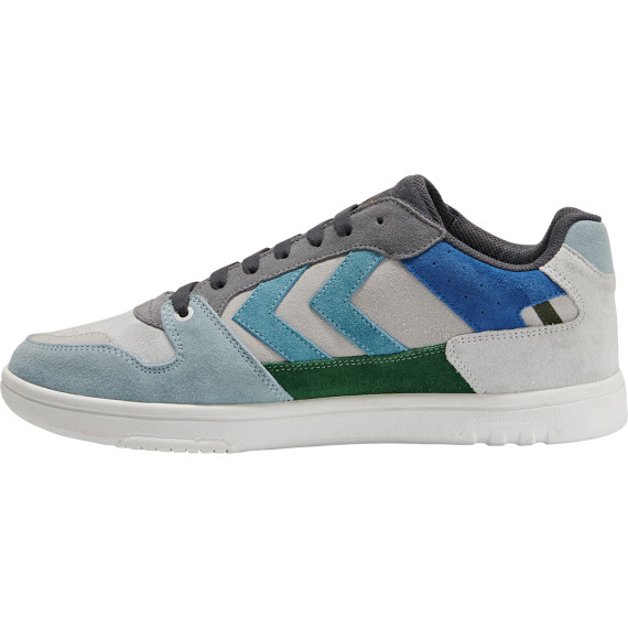 POWER PLAY სპორტული ფეხსაცმელი - Hummel (ჰუმელი), ფერი: თეთრი, ლურჯი, ნაცრისფერი, ზომა: 36