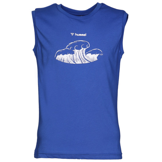 TONY მაისური - Hummel (ჰუმელი), ფერი: ლურჯი, ზომა: 4, 2 image