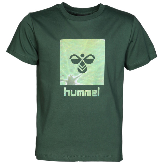 ISAGOR მაისური - Hummel (ჰუმელი), ფერი: მწვანე, ზომა: 4, 2 image