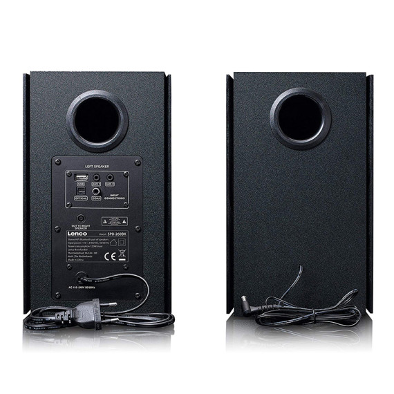Lenco დინამიკი SPB-260 Bluetooth HiFi Stereo (ლენკო), 6 image Lenco დინამიკი SPB-260 Bluetooth HiFi Stereo (ლენკო), 6 image