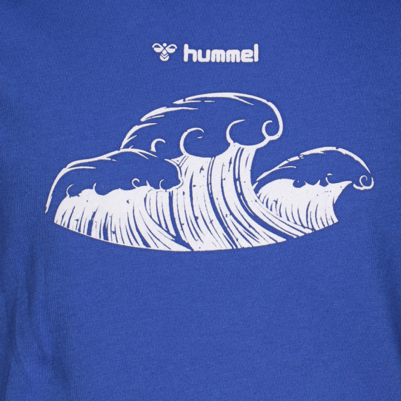 TONY მაისური - Hummel (ჰუმელი), ფერი: ლურჯი, ზომა: 4, 4 image