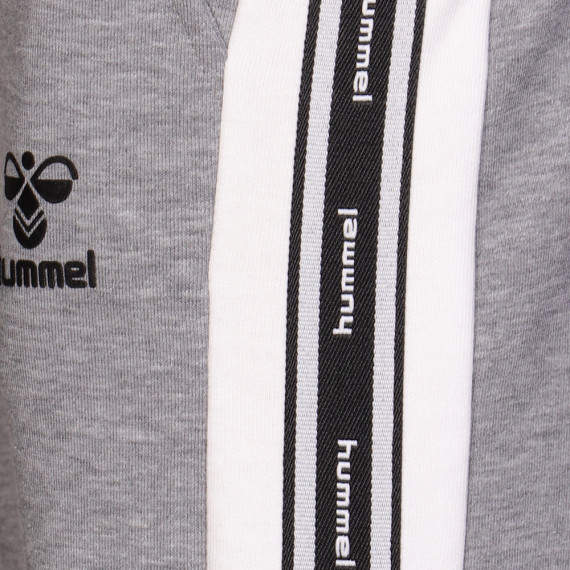 LUCAS შარვალი - Hummel (ჰუმელი), ფერი: ნაცრისფერი, ზომა: 4, 4 image