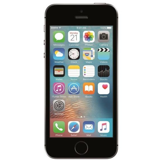 Apple მობილური ტელეფონი iPhone SE 32GB LTE Space Gray (A1723 MP822RK/A) (ეფლი), 2 image