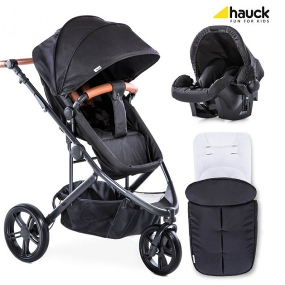 Hauck საბავშვო ეტლი Pacific 3 Shop N Drive შავი (ჰაუკი)