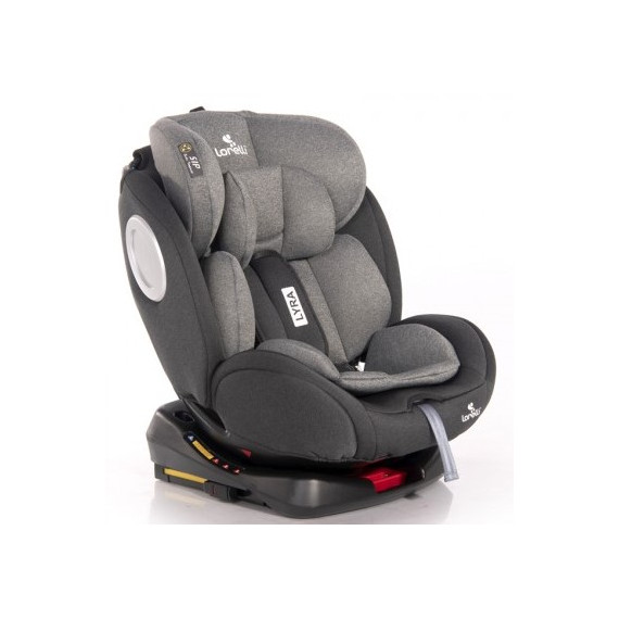 Lorelli მანქანის სავარძელი LYRA Isofix ნაცრისფერი 0-36 კგ (ლორელი)