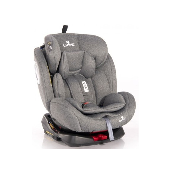Lorelli მანქანის სავარძელი LYRA Isofix ნაცრისფერი 0-36 კგ (ლორელი)